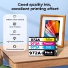 GATAPO® 972A Ink Cartridge (4-Pack, BK/C/M/Y) Compatible for HP 552dw