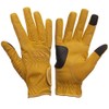 eGlove EQUEST GRIP PRO Leather Touchscreen Horse Riding Gloves (Beach,