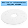 12" Trailer Camper Fifth Wheel Lube Plate 3/16" Thick by
