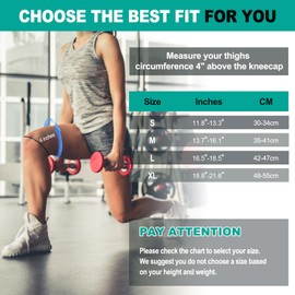 home harbor 2 x Kniebandage Set für Damen/Herren,Kniebandage,Kompression Kniestütze für Meniskusriss,Atmungsaktive Knee Support für Sport,Gelenkschmerzen,Schwarz,M…