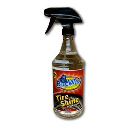Blue Wolf Sales & Service BWTDQ High Gloss Tire Dressing Spry Bottle - 32 oz
