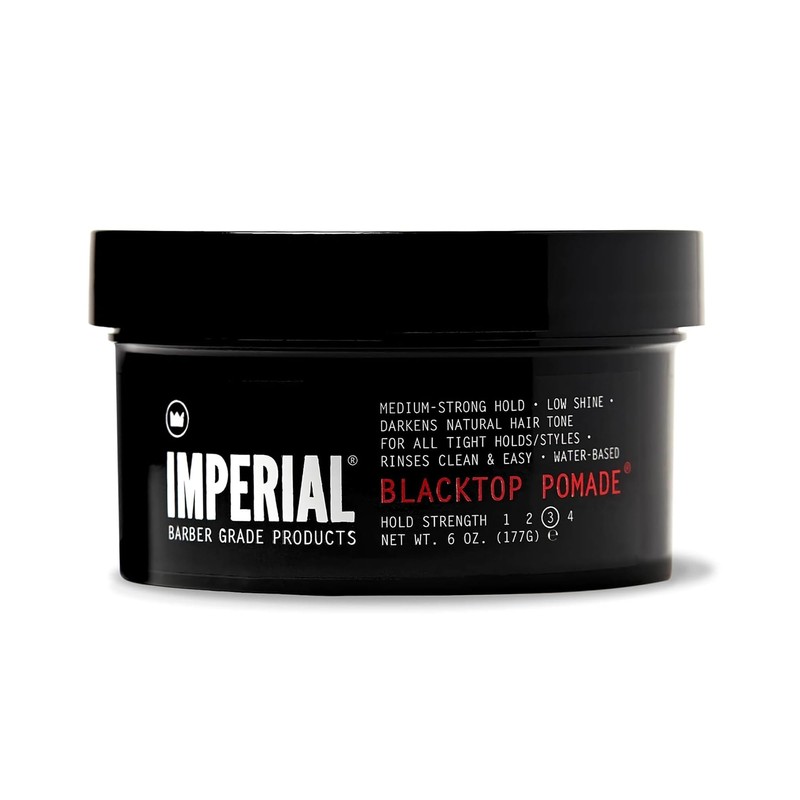Pomada Imperial Barber Grade Products Blacktop, 6 onzas
