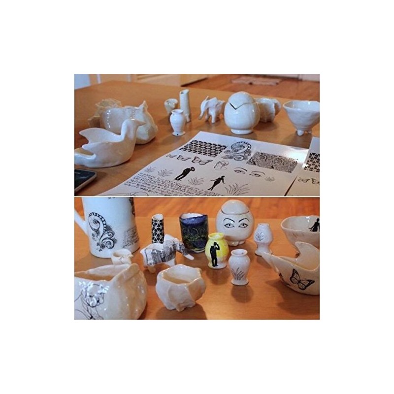 Rolurious 20 Sheets A4 Size Laser Waterslide Decal Paper Sheets