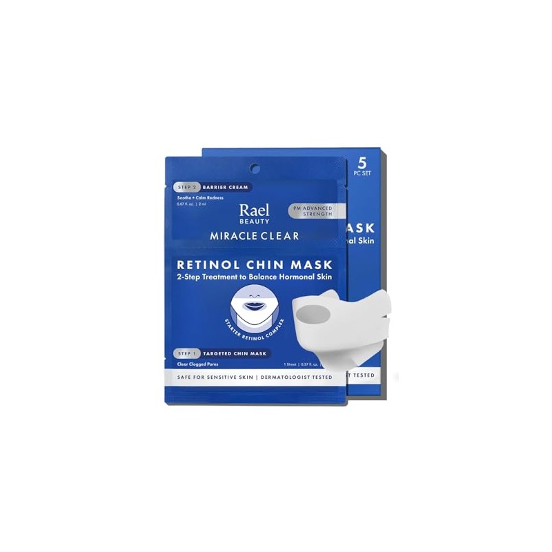 Rael Mascarilla de Ment?n con Retinol y Crema Barrera Miracle
