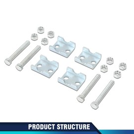 PIT66 4Pcs Coil Spring Lift Spacers Kit Strut Shocks Coil Spring Compressor 2-Way Adjustable Lift or Lower Spring Spacer