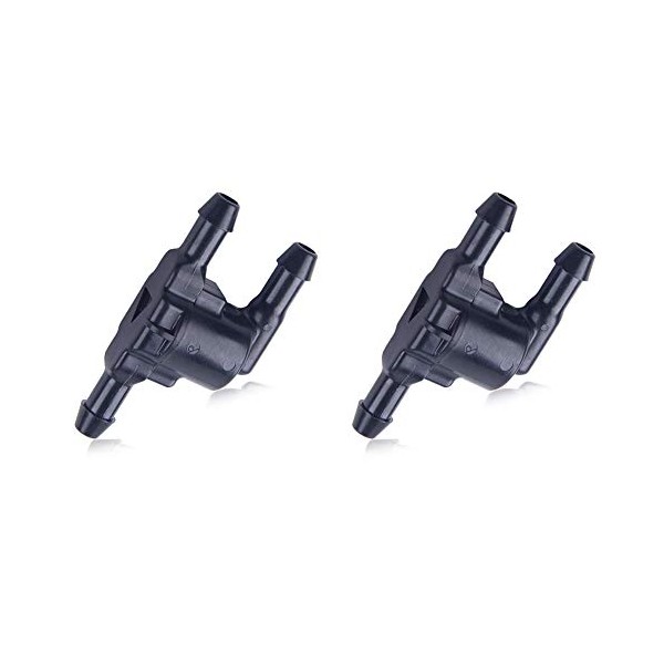 Cheriezing 2Pcs Windshield Washer Nozzles Wiper Spray Kit 85321-28020