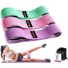 ML Tapete Yoga + 3 Bandas De Ejercicio Cadera, Pierna,