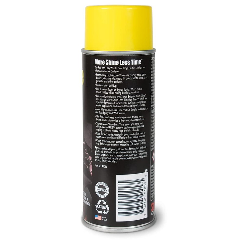 Stoner Car Care 91053 More Shine Less Time Protectant -