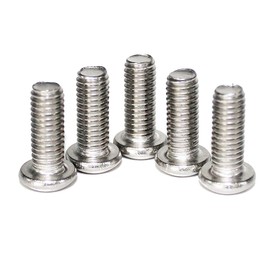 ISO 7380 Oval Screw with Hexagon Socket Stainless Steel A2 M3 x 22 mm Pack of 50