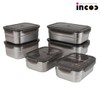 Incock Stainless Steel Sealed Container Set No. 07 / 인콕