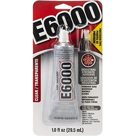 Eclectic Products E6000 Medium to High Adhesive 1 oz.