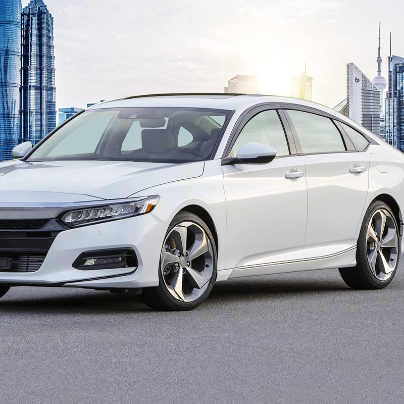 ACLONG Smoke Rain Guards Fit for Honda Accord 2018 2019