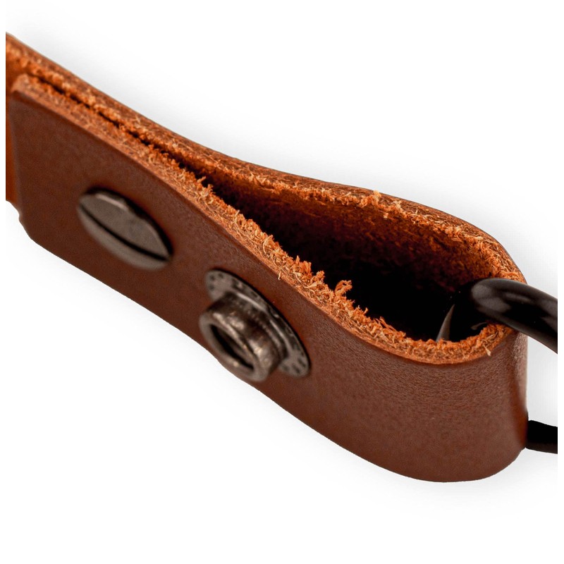 Brute Strength - Multifunctional Hook with Leather Loop - Cognac