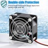 GDSTIME 60mm x 25mm 12V DC Waterproof IP67 Fan High