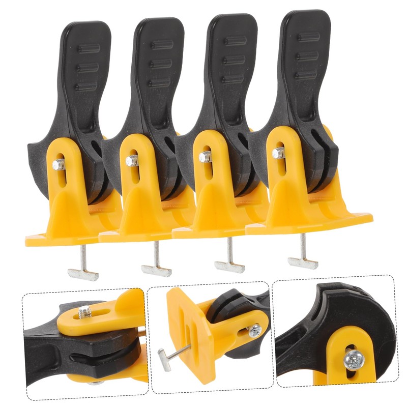 Mipcase 50Pcs Tile Leveling System Durable and Pin Leveling Tools