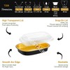 MESTAEK 20-Pack 25oz / 7" × 5" Oval Aluminum Foil