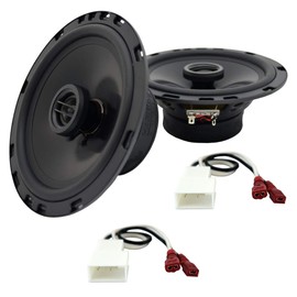 Harmony Audio - Compatible with Toyota Tacoma 2005-2015 Rear Door Factory Replacement Speakers