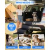 5-Step Foldable Dog Stairs for Car, SUV & Truck (34"–38"