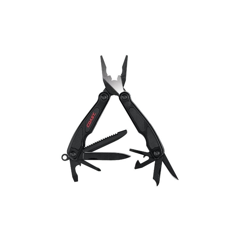 Coast C2899B Micro Pliers/Multi-Tool with 1 LED, Black