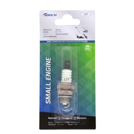 TORCH L7T Spark Plug Solid terminal Repalce for CJ7Y CJ8Y, BPM7A BPM6A, WS5F WS6F, W20MP-U W22MP-U, P15Y, for Hus qvarna Poulan Craftsman Stihl chainsaw leaf blower lawn mower, OEM