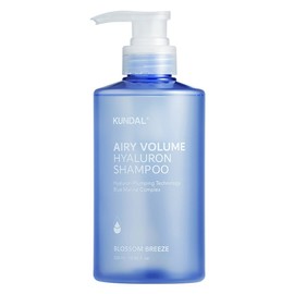 Kundal Hyaluronic Airy Volume Shampoo Blossom Breeze, 500ml, 1 pc / 쿤달 히알루론 에어리 볼륨 샴푸 블라썸브리즈, 500ml, 1개