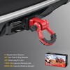 Nilight Anti-Theft Shackle Hitch Receiver 2Inch 45000 LBs Breaking Strength