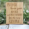 Guest Book Sign for Wedding Gift Table Signs - Please