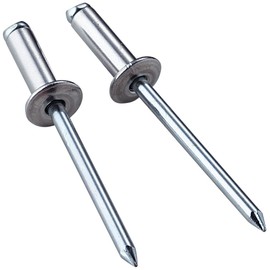 Niigata Seiki SK SK-537W Blind Rivet, Open Type, Made in Japan, 80 Pieces