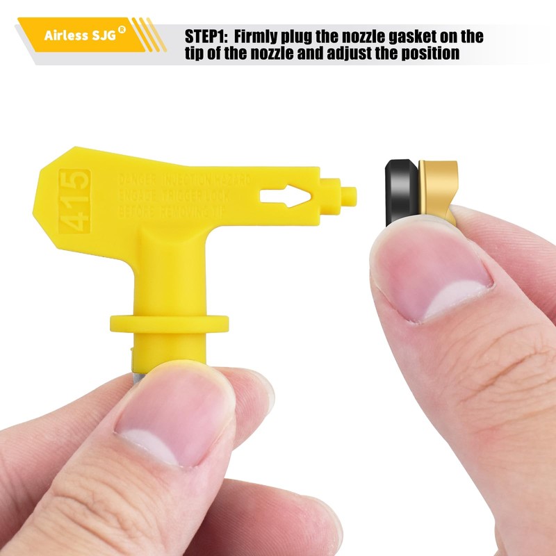 Airless SJG 20 Pack Seal Tip Gaskets for Airless Paint