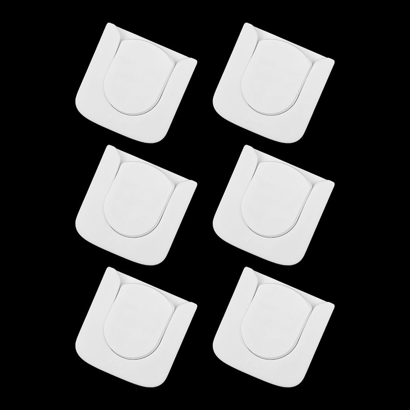 Tiardey Pack of 6 Wall Mount Remote Control Holder Magnetic