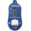 Hearing aid battery tester with spare battery Compartment
