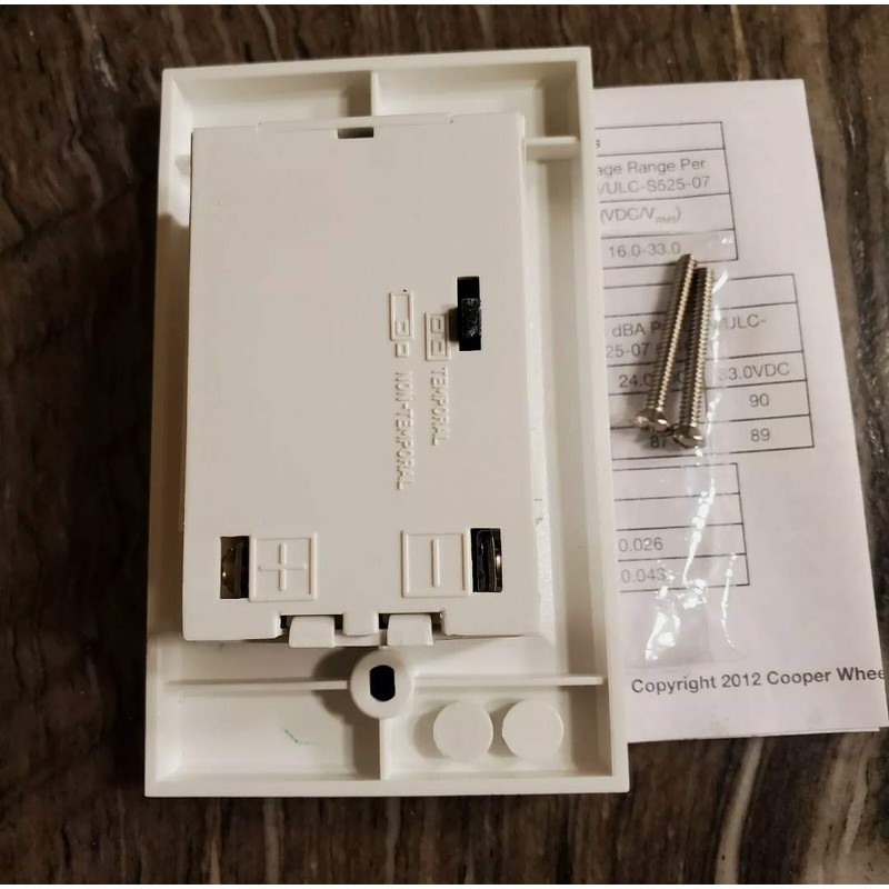 MIZ-24S-W Wheelock MIZ Horn - White