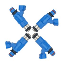MAFSENSIRAuto 15710-78G00 4pcs Flow Matched Fuel Injectors 4 Holes Replacement for Suzuki Carry for Mazda BT-50 B-2.6 INP-772 15710-78G00