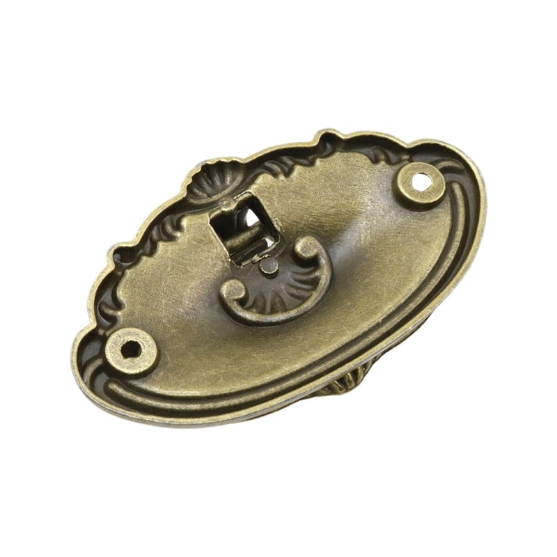 Pastlla 4 Pcs Antique Bronze Pulls Drop Swing Drawer Pulls
