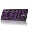 ZORNHER ZH870 Wireless Mechanical Gaming Keyboard,80% Black Custom Creamy Sound
