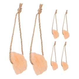 Kisangel 6pcs Pink Salt Lick Block for Livestock Animals Horses Cattle Deer and Other Livestock Natural Mineral Source Boredom Reliever