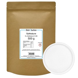 Malic Acid Powder 500 g Food Grade E296 Acidifier Malic Acid