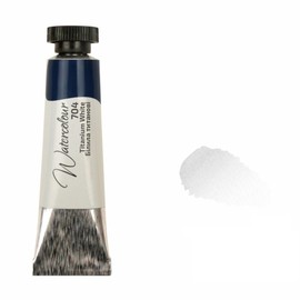 7 Artists Titanium White Watercolour Paint, 10 ml Tube, High-Quality Artist Watercolour, Finest Artists' Watercolour Paints
