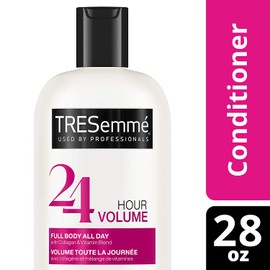 TRESemmé Conditioner for Damaged Hair 24 Hour Volume with Volume Control Complex and Silk Proteins 28 oz