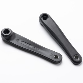 E-Mangue Bicycle Crank Arm 2 Pack, Aluminum Alloy Crank Set for Bafang BBS Mid Motor BBS01 BBS02 BBSHD Electric Bicycle Conversion Kit 170mm