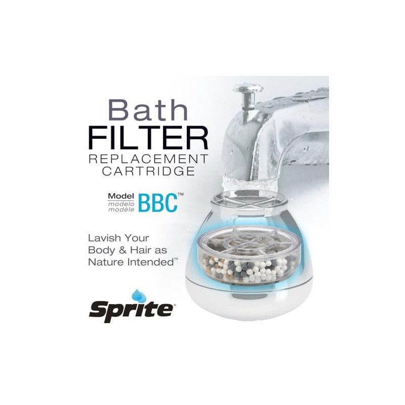 Sprite Showers BBC Pure Bath Chlorgon Bath Filter Replacement Cartridge