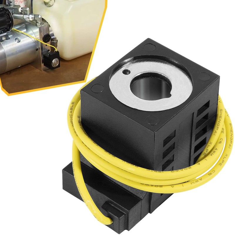 10226-37 Solenoid Coil, 10v DC, 25W, Single Lead Wire, Fits