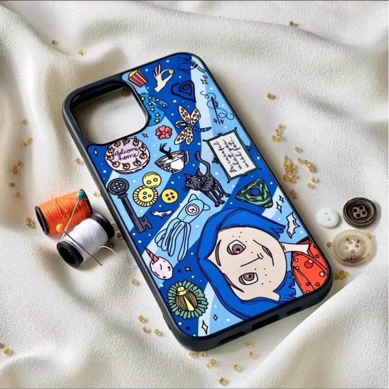 Funda/ Case/ Protector Para Celular - Coraline