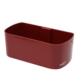 KalaMitica - Magnetic Containers to Organize and Decor your Kitchen, Bathroom, Bedroom, Living, and any Room of your Home, Saving Space with Style - Magnetic Tray - 22 x 12 x 8.5 cm - Red
