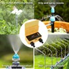 Smart WiFi Solar Irrigation Controller with Rain Sensor, Automatic Garden