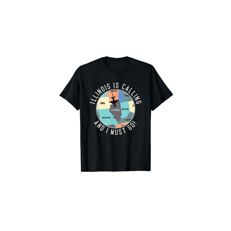 Illinois calls an und ich muss nach Illinois State T-Shirt