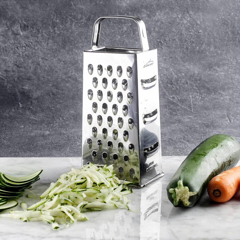 Lacor - 60305 - Grater 6 in 1, robust and