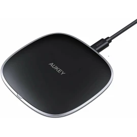 AUKEY Wireless Charger Qi Certified, Fast Wireless Charging Pad with 10W, 7.5W a
