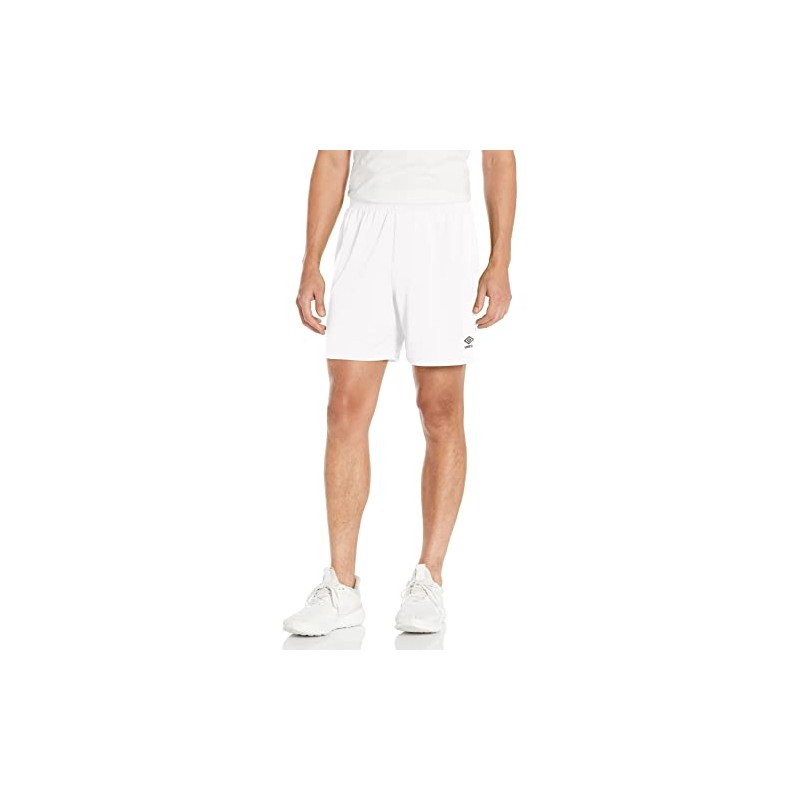 Umbro Unisex's Field Short, White, Medium