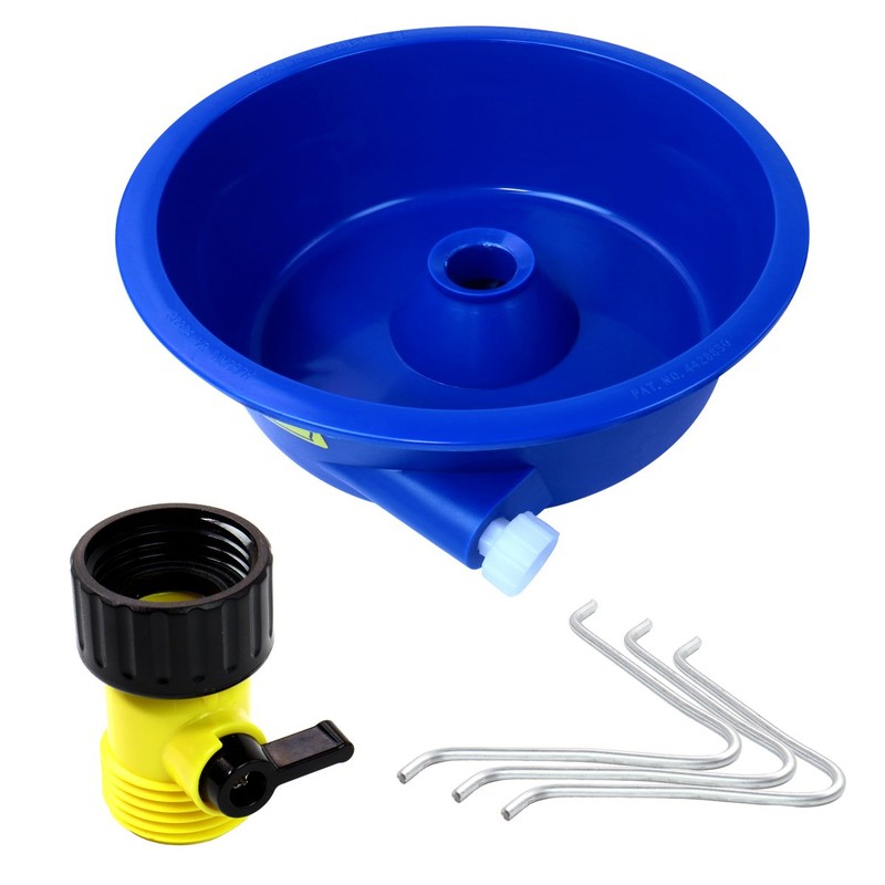 Blue Bowl Concentrator Kit with Pump, Leg Levelers, Vial -